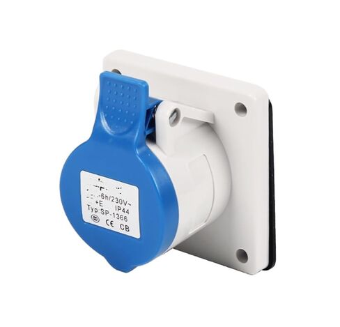 مقبس مخفي في الهواء الطلق IP44 مقاوم للماء موصل صناعي قياسي أوروبي قابس مفتاح تحكم الطاقة (SP-1395 3P 32A) in Kuwait