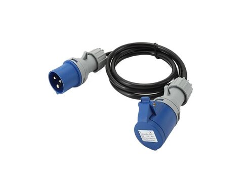 LX-013N-16A LX-023N-32A 220 فولت 3 دبوس قابس ومقبس أوروبي مجموعة سلك تمديد صناعي (LX-023N-32A) in Kuwait