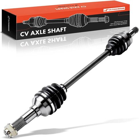 A-Premium CV Axle Shaft Assembly Compatible with Yamaha Rhino 450 2006-2009, Rhino 660 2004-2007, Front Left Driver Side, Replace# 5UG-F510F-20-00, 5KM-2510J-20-00 in Kuwait