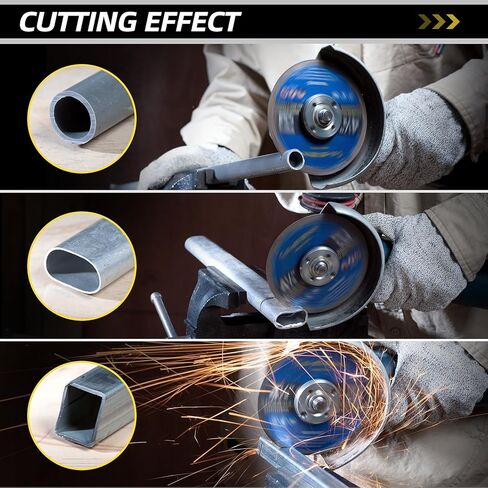 CowboyBOB 10 PCS 4 1/2 Inch Cutting Wheel 4.5" x.040 x7/8" Cut Off Wheels for Metal & Stainless Steel, Cutting Discs 4 1/2 for Angle Grinder in Saudi Arabia