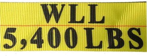 منتجات Mytee (10 عبوات) حزام ونش بطول 10.16 سم × 127.6 سم مع خطاف مسطح in Kuwait