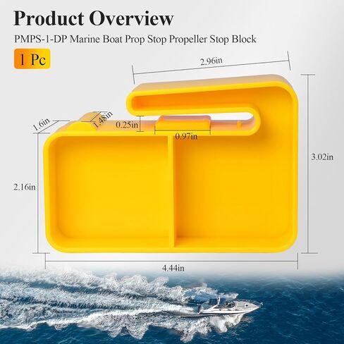 PMPS-1-DP Marine Boat Prop Stop Propeller Stop Block, Compatible with Mercury Mercruiser Alpha Outdrive, Fit for All Outboard & Stern Drive Applications Propeller Stop Tool for Prop Shaft in Kuwait