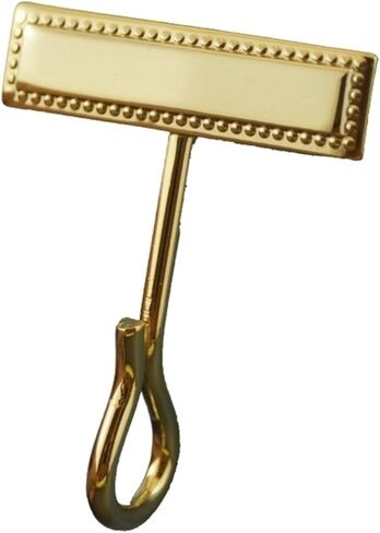 Hero's Pride Standard Issue Whistle Hook, Proffessional Use for Law Enforcement, Gold Plated in Saudi Arabia