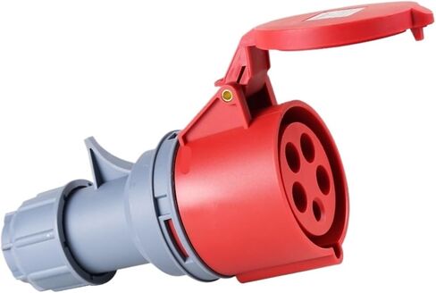 Industrial and socket 5 holes 16A docking aviation waterproof and dustproof non-explosion-proof connector three-phase power(Concealed socket) in Kuwait