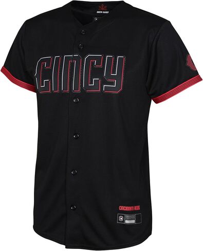 Elly De La Cruz Cincinnati Reds #44 MLB Kids Youth Boys 4-20 Black City Connect Player Jersey in Saudi Arabia