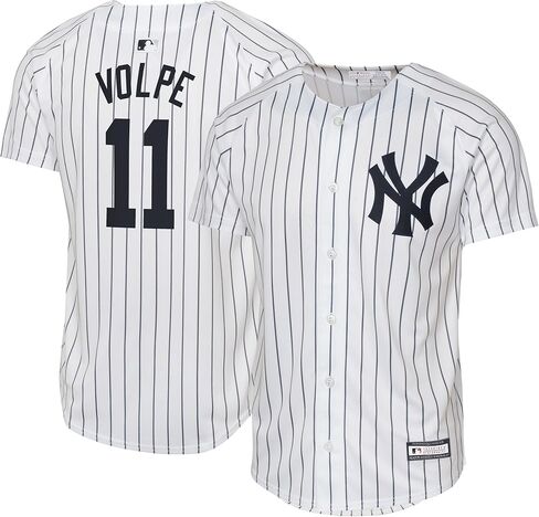 Anthony Volpe New York Yankees MLB Kids Youth 8-20 White Home Player Jersey in Saudi Arabia