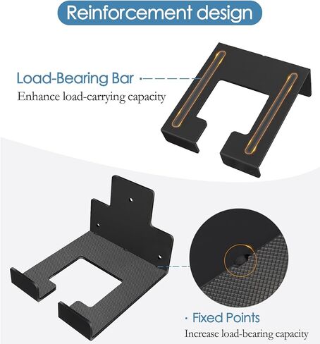 شماعة جدارية لتنظيم المرآب من دوكو هوم، حامل لأدوات تحطيم الأعشاب مثبت على الحائط، رف تشذيب منظم للسقيفة للعشب، المرآب، تخزين أدوات الحديقة، عبوتان in Kuwait
