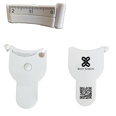 Body Ribbon 80-Inch Automatic Retractable Measuring Tape, 2-Inch Wide Dual Scale Tape for Body Measurement, Fitness Tracking & Tailoring in Saudi Arabia