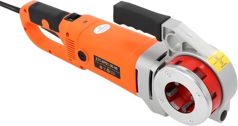 ماكينة لولبة الأنابيب الكهربائية، ماكينة لولبة الأنابيب المحمولة بقوة 2300 وات مع 6 قوالب 1/2 بوصة إلى 2 بوصة مجموعة محرك الطاقة المحمولة مع حقيبة تخزين لأنابيب غاز السباكة والقناة الكهربائية in Kuwait