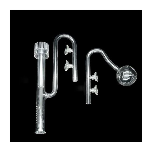 1pc Aquarium Skimmer Glass Lily Pipe Set - Inflow/Outflow for Fish Tank - Acrylic/Glass - Enhance Water Flow/Plant Growth(I-Outlet 17mm) in Saudi Arabia