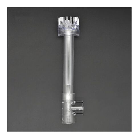 1pc Acrylic Lily Pipe Surface Inflow Filter Skimmer for Aquariums - 20/25mm Sizes - Water Plant Filter Cleaning Tool(25mm Three Way) in Saudi Arabia