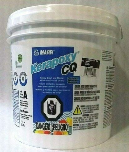 MAPEI Kerapoxy CQ Epoxy Grout & Mortar, Non-Sag, 100% Solids, Stain & Chemical Resistant, Easy to Clean, Eggshell in Saudi Arabia