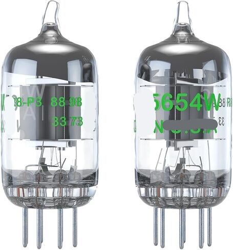 2pcs 5654W Vacuum Tube 7 pin Upgrade Version 6AK5 6J1 6J1P EF95 paired Tube for Audio Amplifier in Saudi Arabia