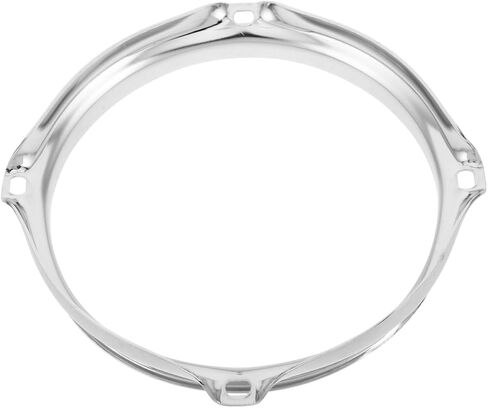 Milisten 6-Inch Silver Snare Drum Ring 4-Hole Bass Drum Hoop Sturdy Accessories for Enhanced Sound Quality and Instrument Repair in Saudi Arabia