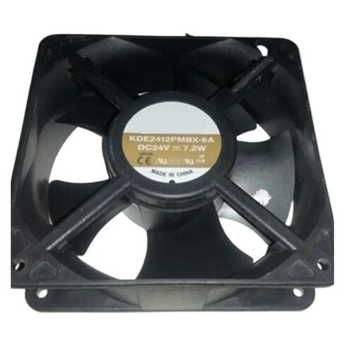 مروحة تبريد KDE2412PMBX-6A DC24V 7.2 وات 12 سم 12038 120x120x38 ملم 2Pin in Saudi Arabia