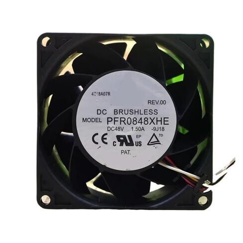 80*38 مللي متر 8 سنتيمتر PFR0848XHE 48 فولت 1.50A 4-مروحة تبريد أسلاك in Kuwait