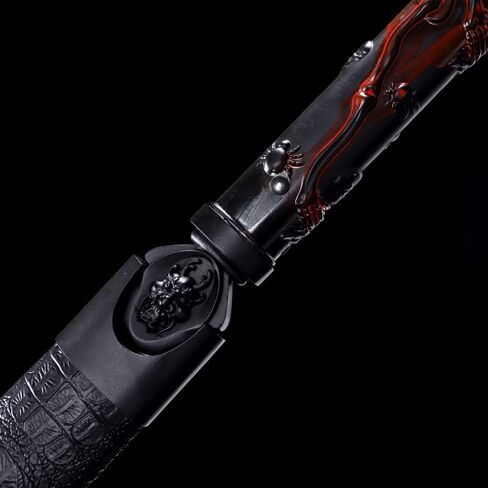 Hand Ground Full Tang Katana Personality Skull Handle High Toughness Tang Transverse Knife Sharp Sword in Saudi Arabia