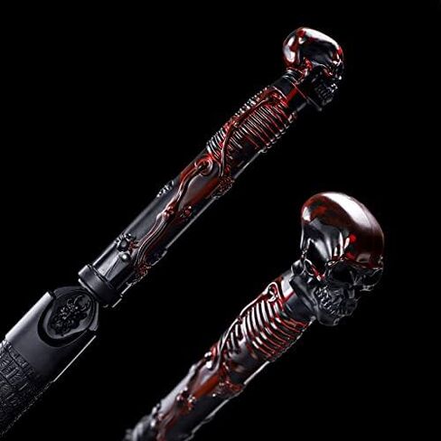 Hand Ground Full Tang Katana Personality Skull Handle High Toughness Tang Transverse Knife Sharp Sword in Saudi Arabia