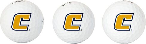 Desert Cactus University of Tennessee Chattanooga Golf Balls 3 Pack – UTC Mocs Full Color Three – Officially Licensed Sport Team Accessory (Design A) in Saudi Arabia