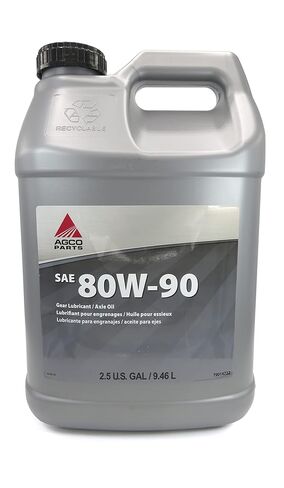 AGCO SAE 80W-90 Conventional Gear Lubricant Axle Oil 2.5 Gallon, 79014722 in Saudi Arabia