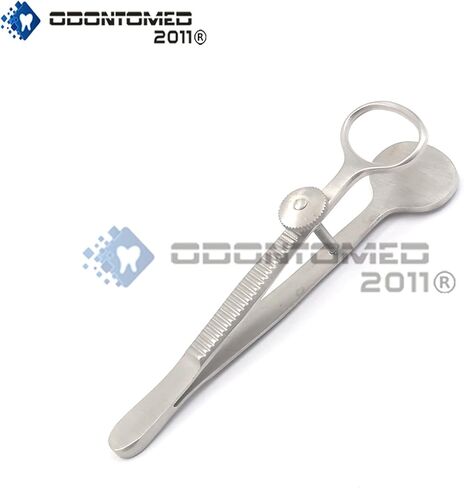 OdontoMed2011 3 Pieces Desmarres Chalazion Forceps 3.5"S,M,L Ophthalmic Instruments ODM in Saudi Arabia