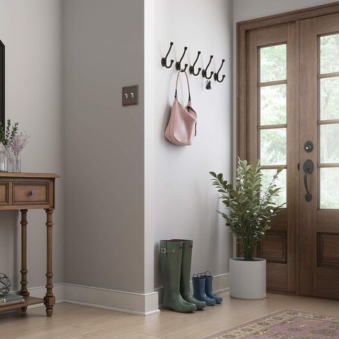 Franklin Brass B45002Y-OB-CP Jumbo Hammered Hook, Oil Rubbed Bronze, Packaging May Vary in Kuwait