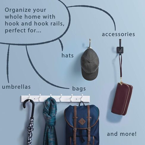 Franklin Brass B45002Y-OB-CP Jumbo Hammered Hook, Oil Rubbed Bronze, Packaging May Vary in Kuwait