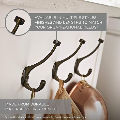 Franklin Brass B45002Y-OB-CP Jumbo Hammered Hook, Oil Rubbed Bronze, Packaging May Vary in Saudi Arabia