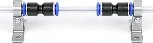 1/4 OD Pneumatic quick Connector Push to Connect fittings Straight Union/Coupler in Saudi Arabia