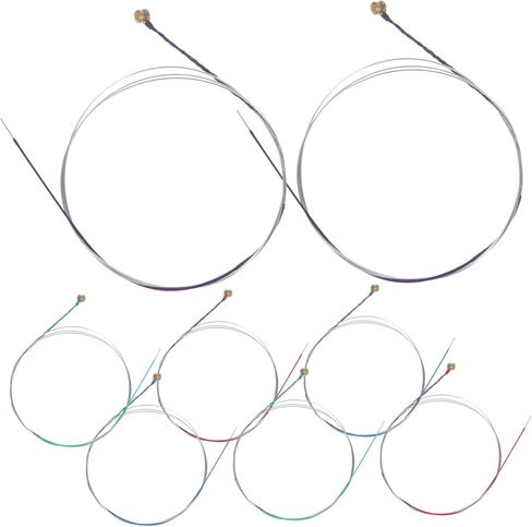 2sets Replacement Strings Metal Musical Strings for Enhanced Brightness and Volume for Musicians and Practice Sessions in Saudi Arabia
