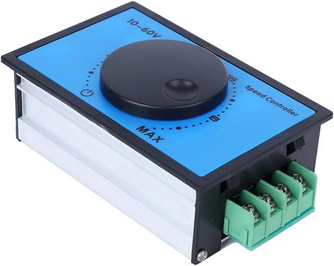 PWM DC Motor Speed Controller, 10-60V 20A, Panel Control with Low Voltage Protection, Function in Saudi Arabia