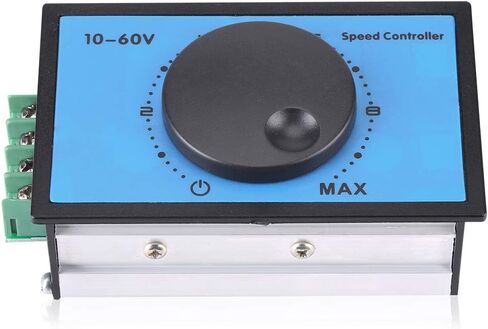 PWM DC Motor Speed Controller, 10-60V 20A, Panel Control with Low Voltage Protection, Function in Saudi Arabia
