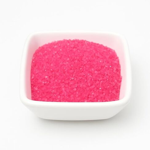 Jellybeans Food Sanding Sugar - Sparkly Sugar Crystals - Sanding Sugar For Cake & Cookies - Special Sanding Sugar - Grains Decorative Sanding Sugar (Pink, 1 LB) in Saudi Arabia