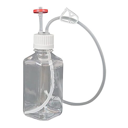 Thomas 438-0007-FLS-TMS EZBio Single-Use Bottle Assembly with Dip Tube, 2000 mL, 53 mm Versa Cap, 15.3" Height, 4.53" Width, 4.53" Length, PC/TPE (Pack of 10) in Saudi Arabia