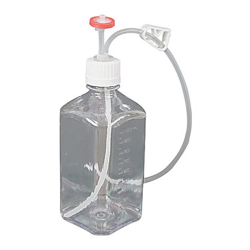 مجموعة زجاجات Thomas 437-0006-FLS-TMS EZBio أحادية الاستخدام مع أنبوب غمس، 1000 مل، غطاء فيرسا 38-430، ارتفاع 12.3 بوصة، عرض 3.62 بوصة، طول 3.62 بوصة، PETG/TPE (عبوة من 10 قطع) in Saudi Arabia
