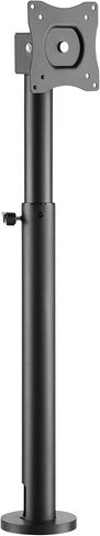 Mount-It! POS Monitor Mount for Retail Checkout & Reception Counters - Extra Tall Height Adjustable Pole with Secure Bolt-Down Base, VESA 75x75 & 100x100 Compatible - Fits 13–32" Monitors, 33 lbs in Kuwait