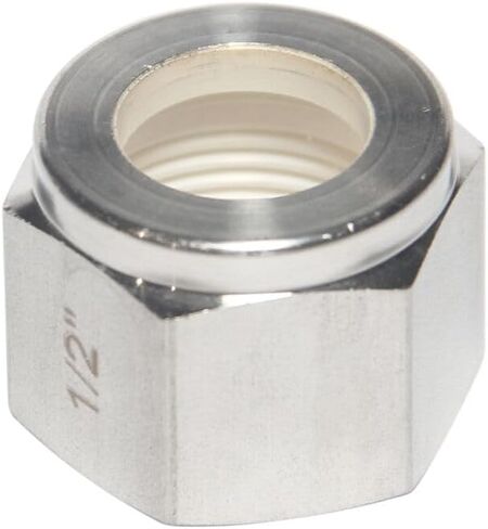 Compression Fitting Nut Adaptor Collar 1/2" Tube OD Stainless Steel 316 in Saudi Arabia