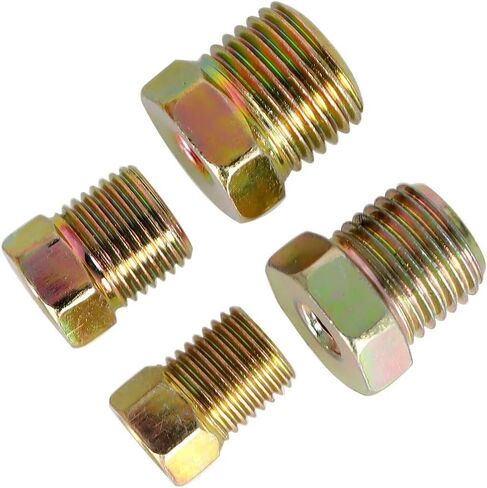 Genuine 35Pcs 3/16 & 1/4 Tube Brake Line Tubing Fitting Nuts Kit For Inverted Flares Genuine OEM Replacement in Saudi Arabia