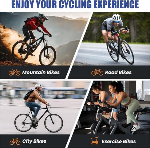 Bike Seat Cushion - Gel Padded Bike Seat Cover for Men & Women, Pressure Relief & Comfort, Extra Thick Bicycle Seat Cushion Fits for Exercise, Mountain, Road & Electric Bike Seats in Kuwait