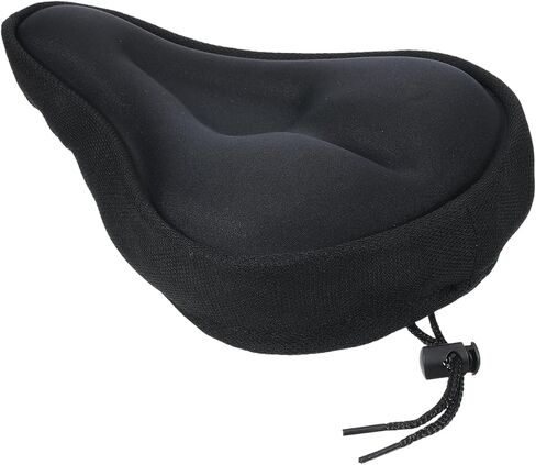 Bike Seat Cushion Bicycle Saddle Cover Comfortable Soft Exercise Bike Padded for Spin Indoor and Outdoor Cycling Women Men Class Mountain Stationary Bikes Road & Electric in Saudi Arabia