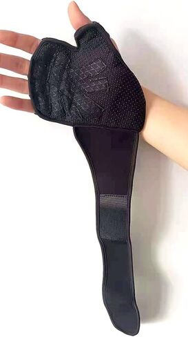 Open Gym Gloves for Men & Women; Padded Weight Lifting Gloves with Wrist Support for Comfort. in Saudi Arabia