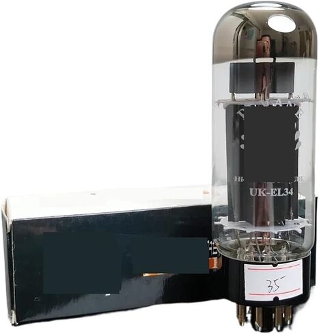 EL34 EL34 Tube Upgrade EL34 EL34C 6CA7 6P3P 6L6 HiFi Audio Tube Amplifier kit DIY(2pcs Matched Pair) in Saudi Arabia