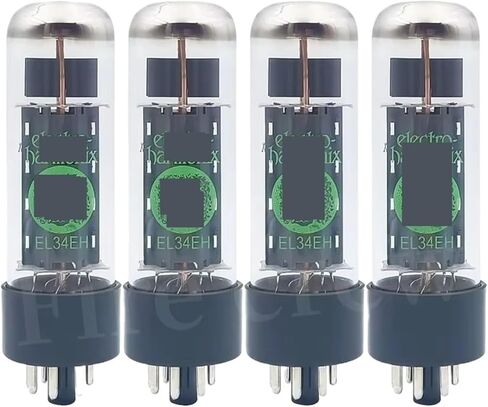 Vacuum Tube EL34 Replaces 5881 6CA7 6L6 6L6GC 6P3P KT66 6P6P 6V6GT 6V6GC HiFi Audio Tube Amplifier kit DIY Matching(4pcs Matched) in Kuwait