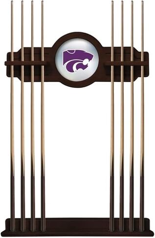 Kansas State Cue Rack in English Tudor Finish by Holland Bar Stool in Saudi Arabia