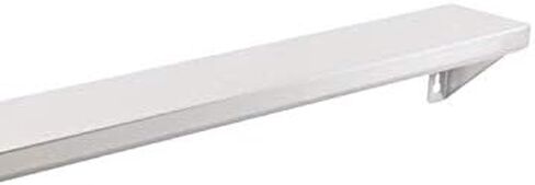 رف تثبيت على الحائط من الفولاذ المقاوم للصدأ مقاس 12.7 سم × 91.44 سم PRO&Family. مناسبة للاستخدام في المطاعم والشركات والمستودعات. in Kuwait