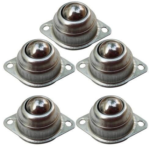 5pcs Silver Universal Ball Casters Steel Ball Robot Steering Wheels for Model-Making and Industrial Material Handling in Saudi Arabia