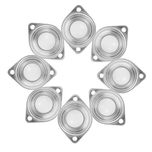 عجلات نقل كروية من النايلون مقاس 1 بوصة من Ciieeo مع محامل كروية بزاوية 360 درجة للأجهزة العامة لأنظمة مناولة المواد والأثاث وبكرات الأجهزة in Kuwait