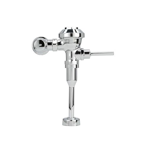 Zurn Z6003-WS1-YB-YC Aquaflush Exposed Manual Diaphragm Flush Valve for 3/4" Urinal with 1.0 GPF Sweat Solder Kit, Cast Wall Flange, Chrome in Saudi Arabia