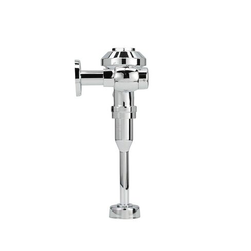 Zurn Z6003-WS1-YB-YC Aquaflush Exposed Manual Diaphragm Flush Valve for 3/4" Urinal with 1.0 GPF Sweat Solder Kit, Cast Wall Flange, Chrome in Saudi Arabia