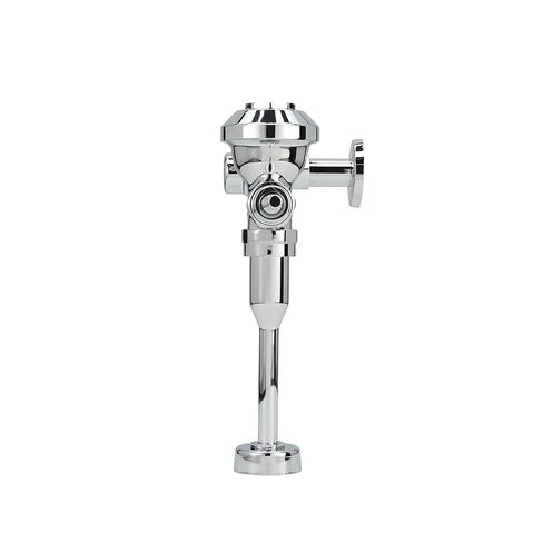Zurn Z6003-WS1-YB-YC Aquaflush Exposed Manual Diaphragm Flush Valve for 3/4" Urinal with 1.0 GPF Sweat Solder Kit, Cast Wall Flange, Chrome in Saudi Arabia